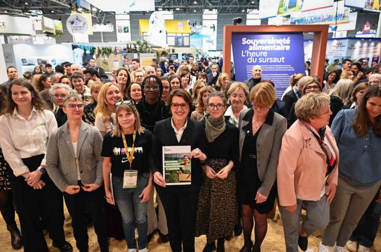 Présentation du plan gouvernemental lors du Sia.