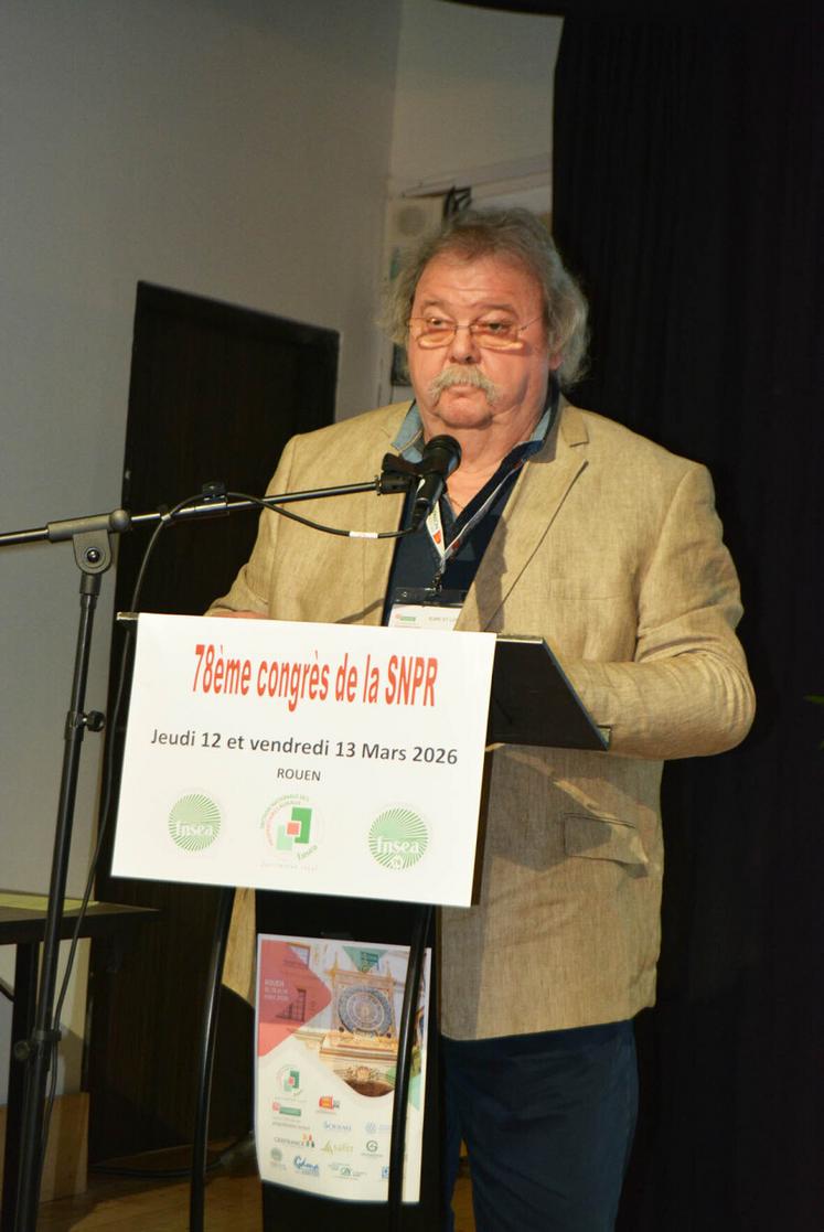 Patrice Joseph, président de la SNPR. " Il n'y aura pas d'installation sans portage du foncier ", a-t-il insisté.