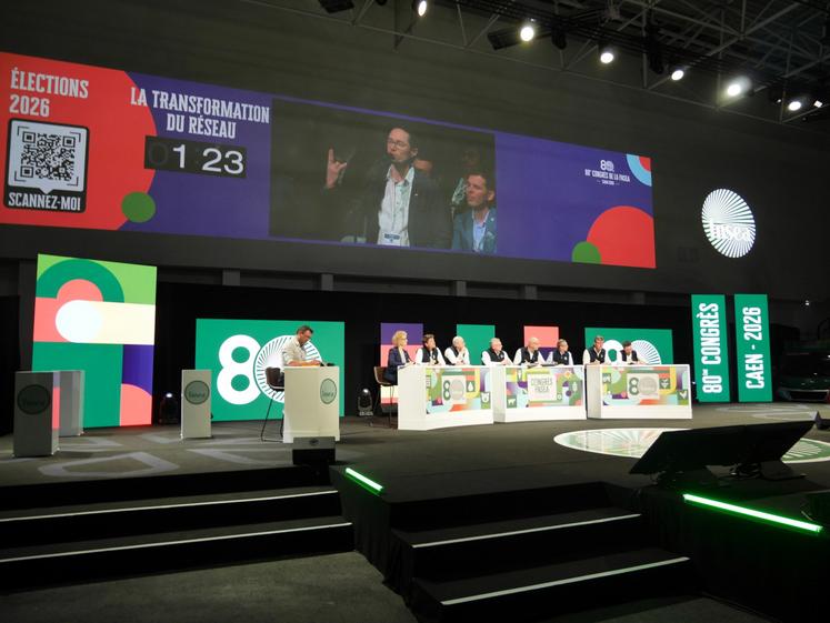 Au 80e congrès de la FNSEA, Arnaud Rousseau appelle à "se transformer pour reconquérir".