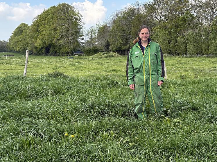 Pour Albéric Avenel, « Chaque brin d’herbe doit servir à faire du lait ».