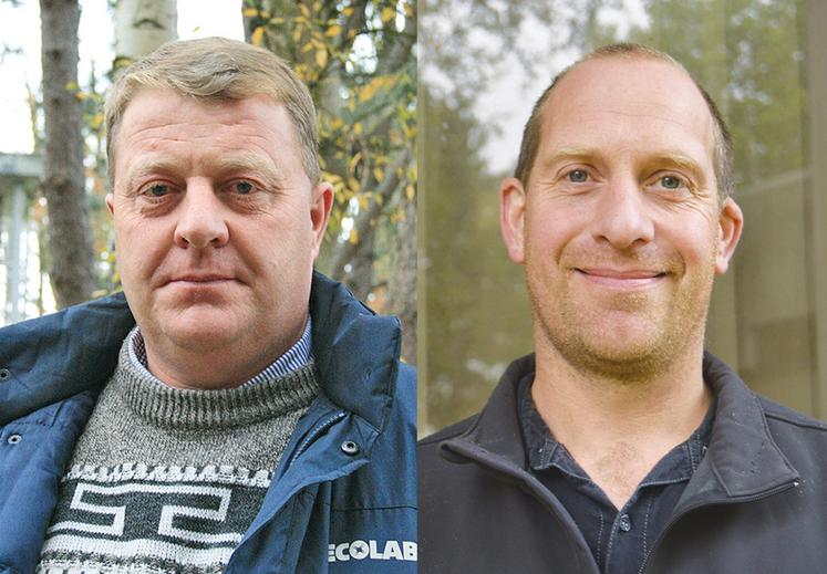 Laurent Avyn et Franck Grémont.