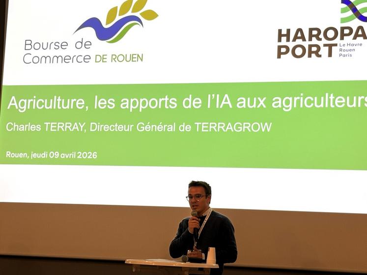 Charles Terrey est persuadé que l'IA aura un impact très important dans les exploitations de demain.