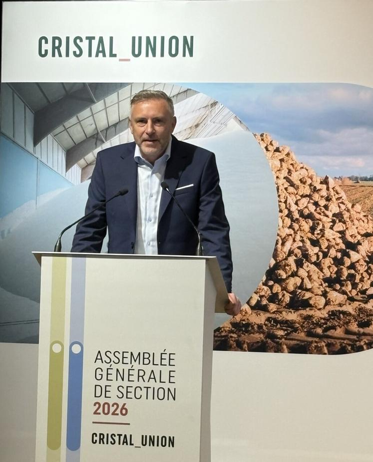 Christophe Croizon, nouveau directeur de la sucrerie de Fontaine-le-Dun.