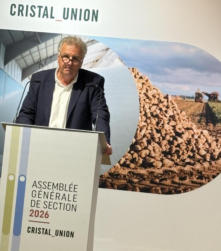 « Nous devons produire autrement mais pas moins », a souligné Olivier de Bohan, président de Cristal Union.