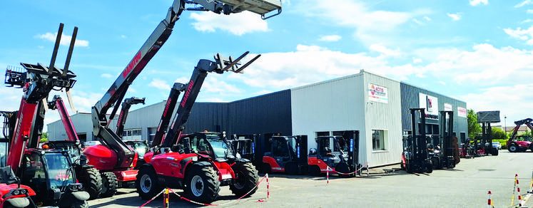 La Manutention, loueur des marques Manitou et Toyota.