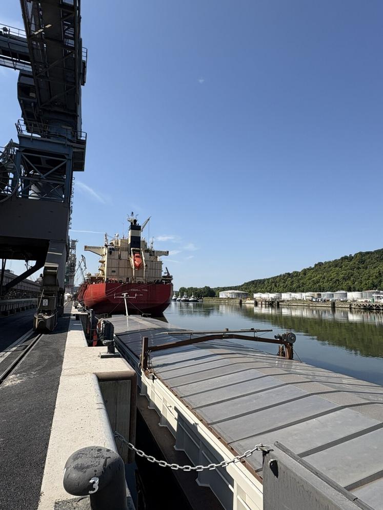 La multimodalité développée pour décharger plus de péniches. Objectif : passer à 35 % le trafic fluvial.