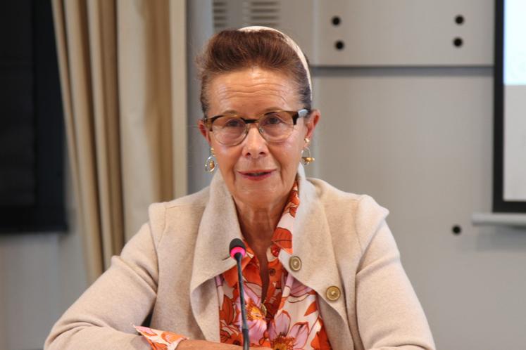 Hélène Beau de Kerguern, vice-présidente de la Fédération nationale de la propriété privée rurale (FNPPR).