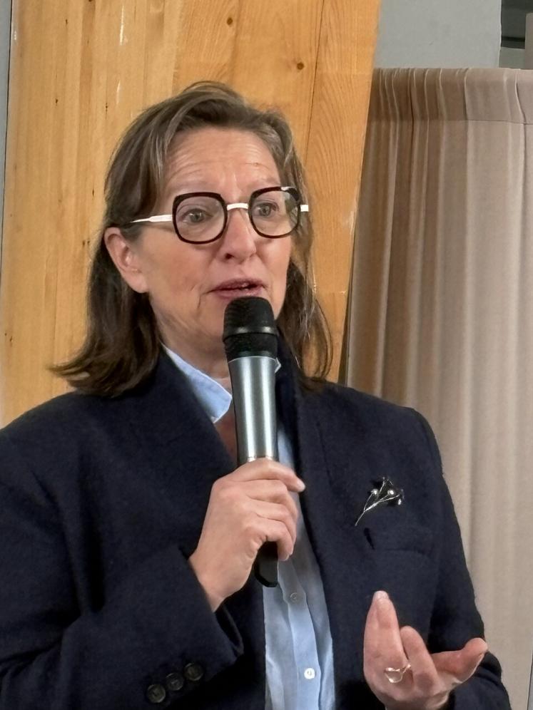 "Mon rôle est de rassembler et partager les sujets pour travailler en interaction avec tous les départements liniers", a souligné Lucie Morgand.