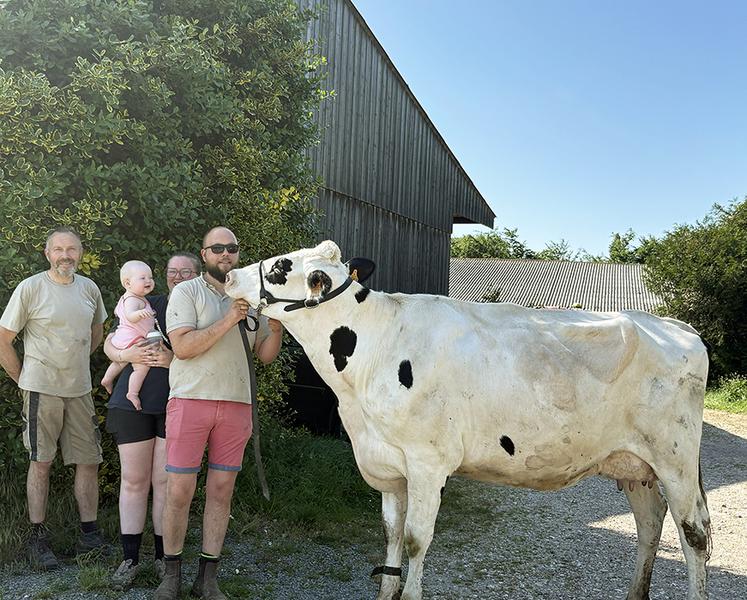 Émilien Colboc avec Ully.