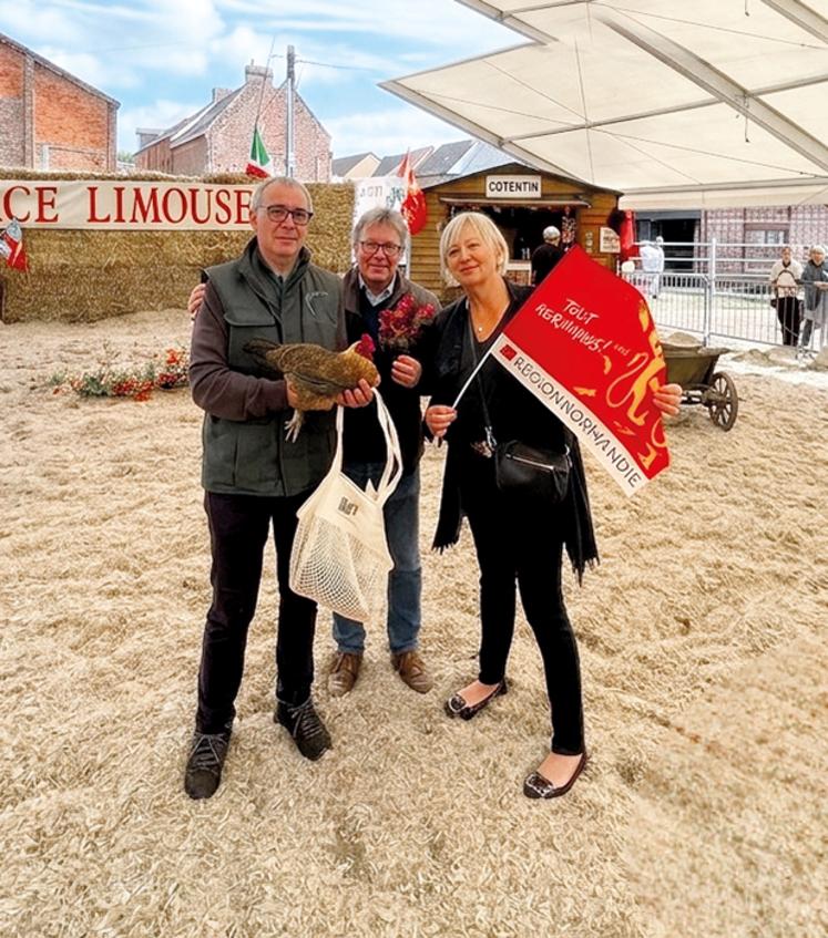 Christophe Gaillard, éleveur amateur de volailles d’ornement depuis plus de 50 ans et président de Neufchâtel Aviculture.