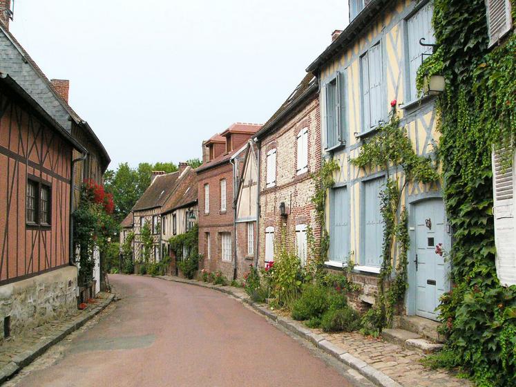 Gerberoy, un village au charme unique.
