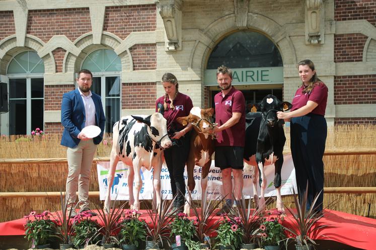 Prix d'élevage : Gaec La Poterie Godefroy (Saumont-la-Poterie).