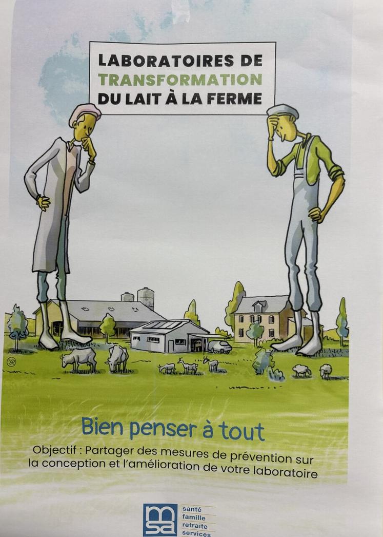 Nouveau guide de la MSA sur les bonnes pratiques à adopter en laboratoires pour soulager le travail et sécuriser les métiers.