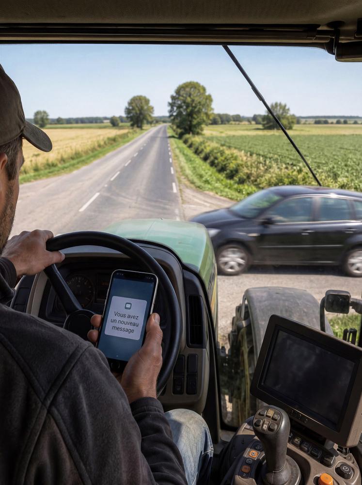 Un quart des accidents avec un engin agricole concerne les moins de 25 ans.