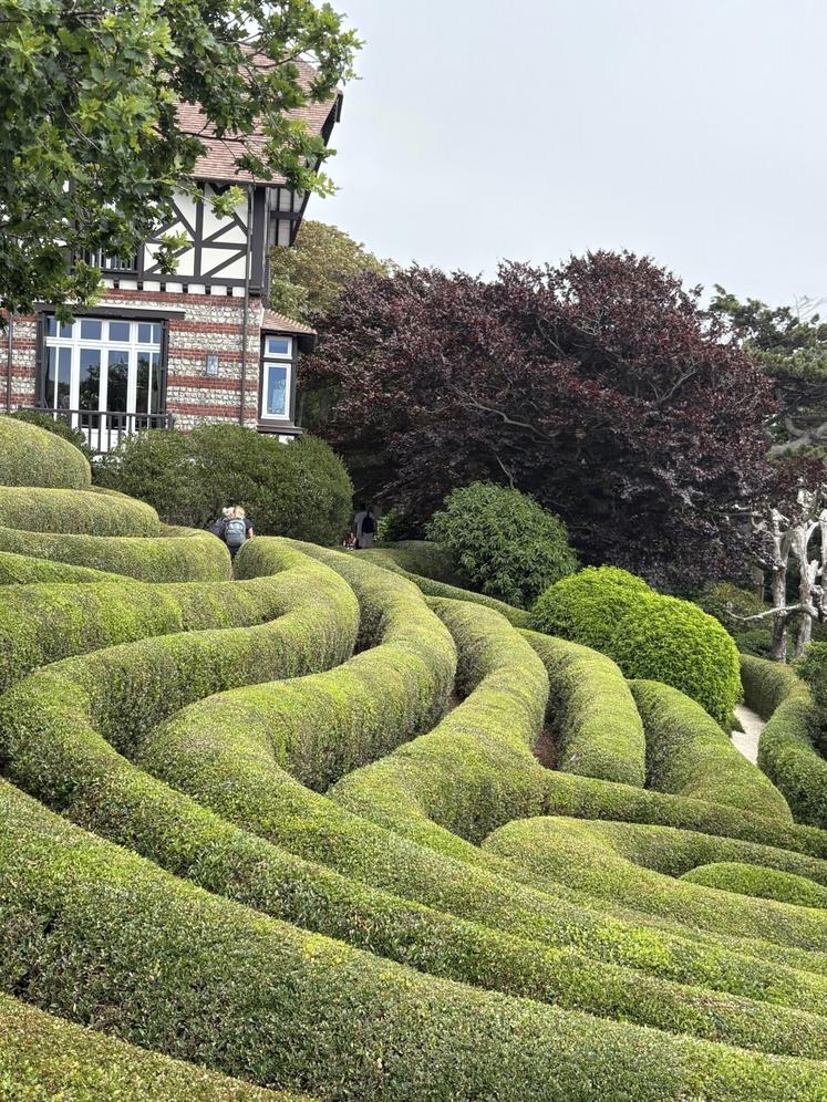Les jardins d'Étretat.