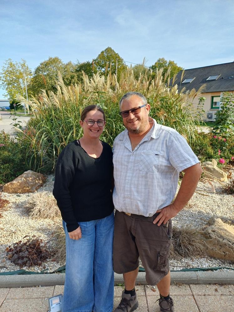 Alexandra et Arnaud Vierray.