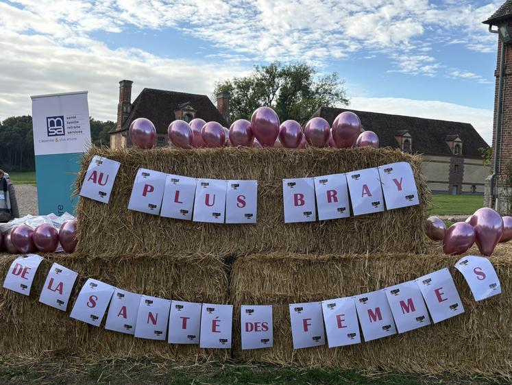 La MSA a organisé de nombreuses actions de sensibilisation durant Octobre rose.