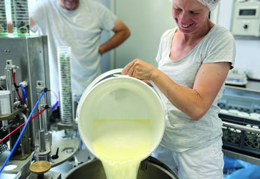 En moins d'un an, le couple a fabriqué plus de 14 tonnes de yaourts.