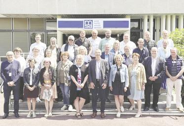 Les membres du nouveau conseil d'administration de la MSA.