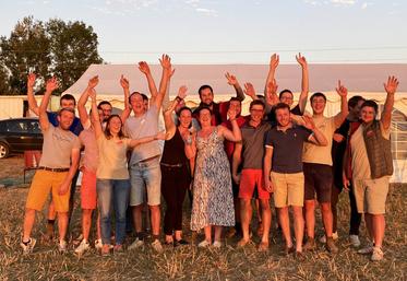 Les JA de Seine-Maritime en Copil le 25 août. « Il y a une très bonne équipe », précise Jean, qui remercie chacun pour son implication.