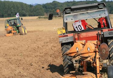 Des sillons parfaits, réguliers, avec une ouverture parfaitement rectiligne… Chaque concurrent devra travailler avec la plus grande précision sa parcelle trapézoïdale de 100 mètres de long.