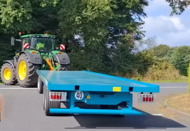 Les plateaux Rolland à sellettes ou à tourelles s’offrent eux aussi l’homologation à 40 km/h.