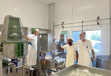 La mozzarella de Fabio et son équipe ont su séduire les locaux, professionnels comme particuliers.