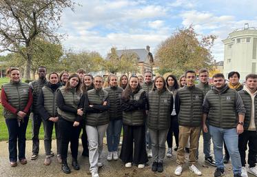 Les étudiants de 2e année en BTSa Anabiotec.