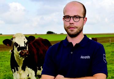 Alexandre Tabesse, ingénieur agricole chez AgriPerf.
