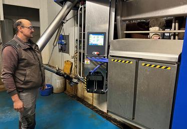 Les vaches, autonomes pour la traite, passent en moyenne 2,6 fois dans la salle, contre deux avec le système précédent.