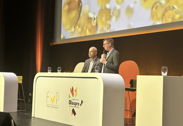 Arnaud Rousseau, président de la FNSEA (et ancien président de la Fop), et Benjamin Lammert, président de la FOP.