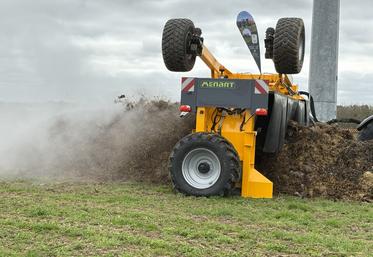 Le compostage stabilise la matière organique.