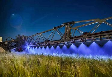 La lumière bleue est particulièrement efficace lorsque la lumière du soleil est rasante.