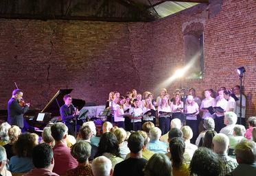 Les Prés d’Artemare à Saint-Vaast-Dieppedalle (22 juillet).