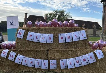 La MSA a organisé de nombreuses actions de sensibilisation durant Octobre rose.