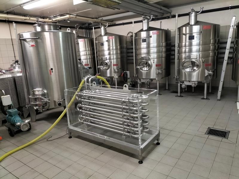 Vinification : refroidir les moûts sans énergie avec l’échangeur ...