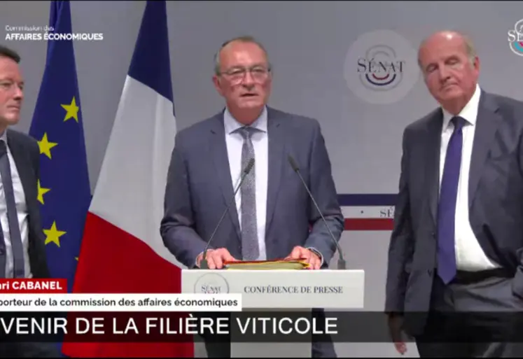 <em class="placeholder">Sébastien Pla, Henri Cabanel, Daniel Laurent sénateurs</em>