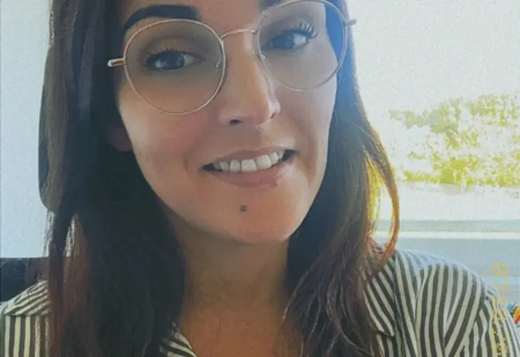 <em class="placeholder">Amélie Berthaire, responsable qualité hygiène et sécurité de l’environnement à la cave vinicole de Lugny, à Lugny, en Saône-et-Loire </em>