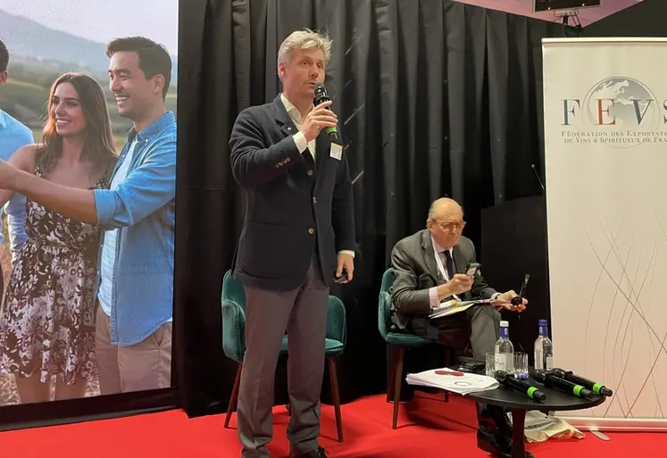 <em class="placeholder">Gabriel Picard, président de la Fédération des exportateurs de vins et spiritueux de France (FEVS)</em>