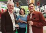 <em class="placeholder">Le vigneron Thierry Daulhiac, et Célia Roussin et Nahabi Velarde, créateurs de Grap à Wine Paris 2026.</em>