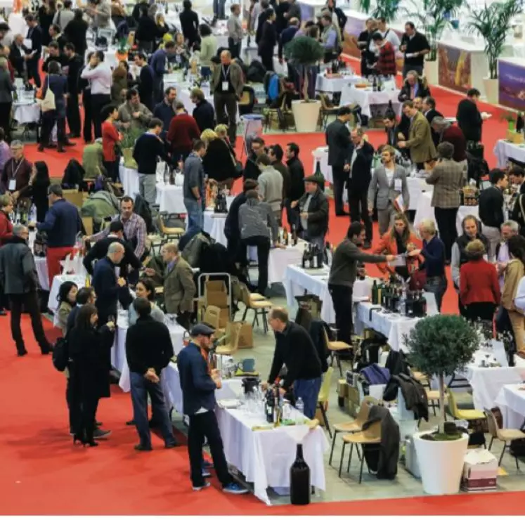 L’édition 2014 de Millésime Bio
avait attiré 4250 visiteurs
dont 20 % d’étrangers.
