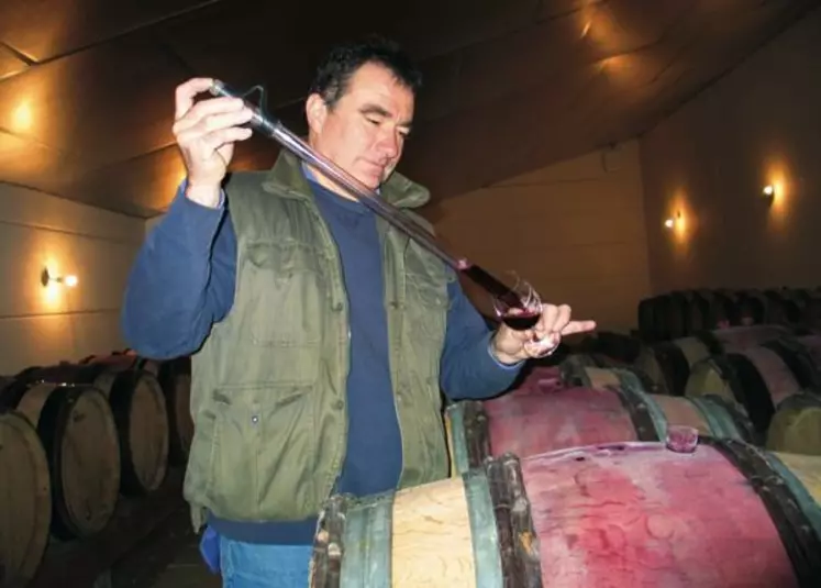 Michel Gendrier, président de la Commission bio des Vignerons indépendants.