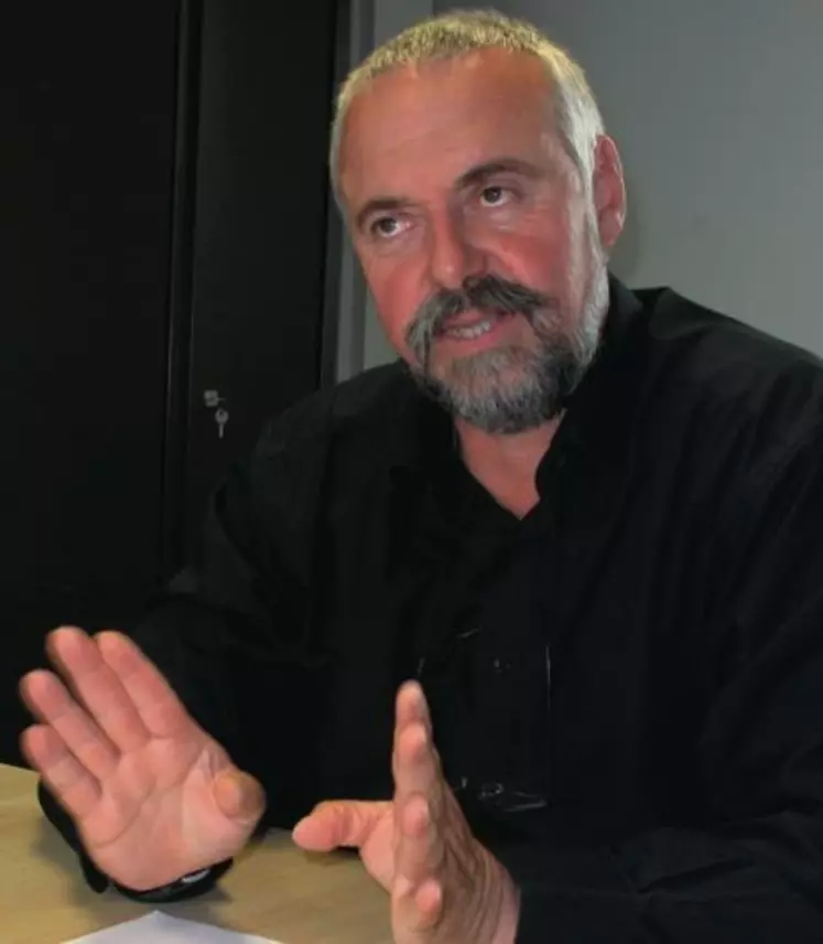 Boris Calmette, président de
la CCVF. “ Réintégrer l’agronomie
au centre de nos pratiques ”.