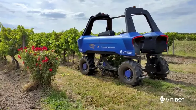 Le robot Bakus diversifie ses travaux, avec la pulvérisation confinée.  