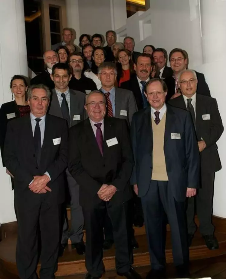 Les vignerons indépendants européens réunis à Bruxelles pour fêter les dix ans de l'existence de leur organisation.