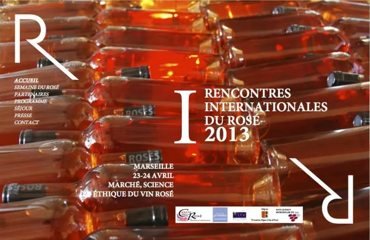 Les 4èmes Rencontres Internationales du Rosé, colloque organisé par les acteurs viticoles de la région Provence et la Région Provence-Alpes-Côte d’Azur, se tiendront du 23 au 24 avril 2013 à Marseille à l’Hôtel de Région