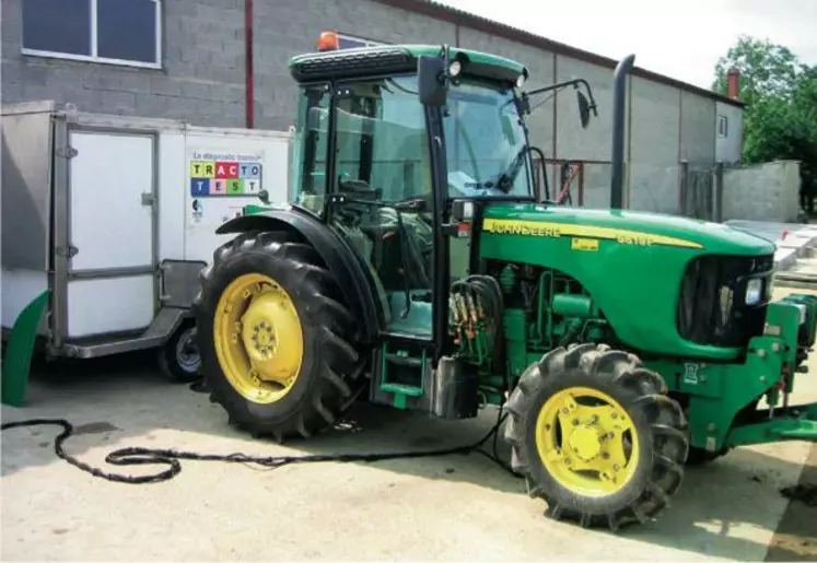 Le passage 
au banc d’essai 
offre une connaissance précise des caractéristiques moteur de 
chaque tracteur.