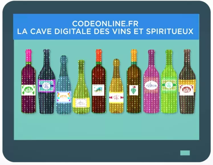 CodeOnline permet entre autre de digitaliser l'étiquette des vins et spiritueux.