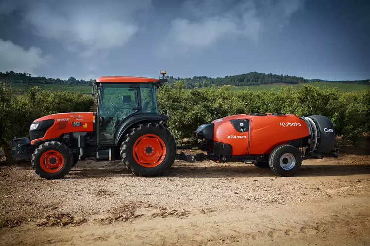 Kubota dévoile une gamme de pulvérisateurs viticoles issue du rachat du constructeur espagnol Fede.