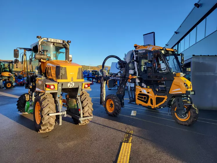 En plus d'être une filiale de distribution de Pellenc, Pellenc Bourgogne est aussi le site de production des tracteurs enjambeurs monorang 40 et trois roues 140.